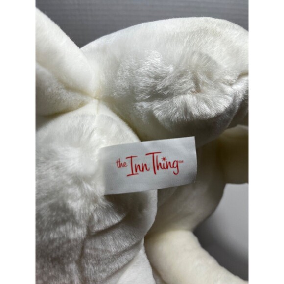 Target Dog Bullseye Plush Dog 14” “The Inn Thing” 2001 Christmas Stuffed Animal - Picture 6 of 9